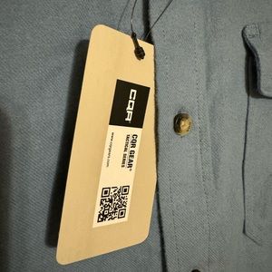 CQR Gear Tactical Series Flannel Button Up Shirt Men's Size Medium NEW